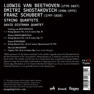 Produktbild: Beethoven,Schubert,Shostakovich: String Quartets