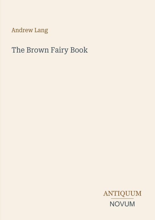 Produktbild: The Brown Fairy Book