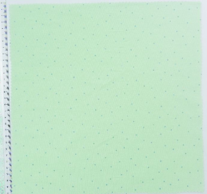 Produktbild: Stoff Mint, Punkte Metallic 50 x 140 cm