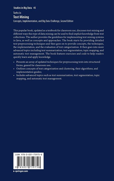 Produktbild: Text Mining