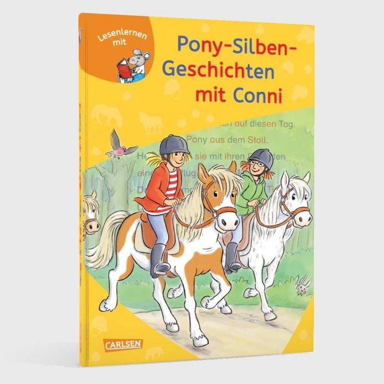 Produktbild: LESEMAUS zum Lesenlernen Sammelb&auml;nde: Pony-Silben-Geschichten mit Conni
