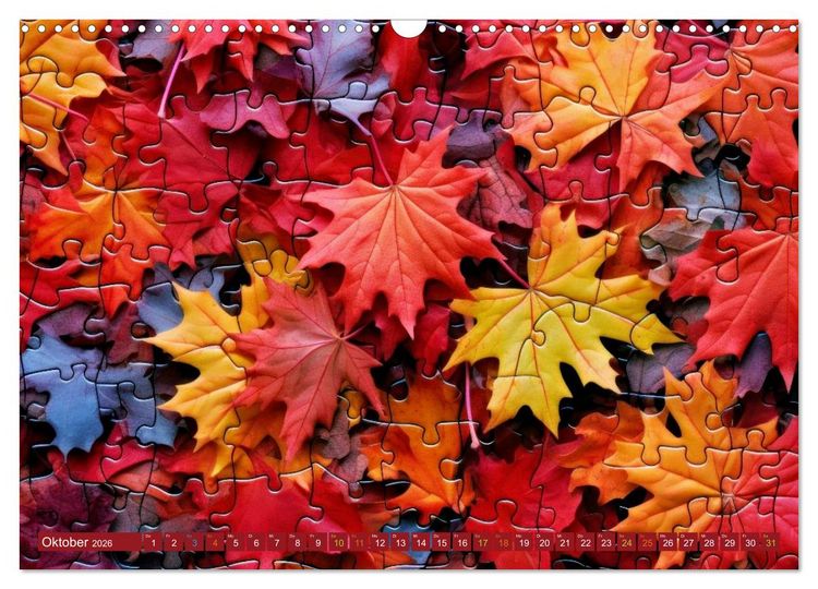 Produktbild: Faszination PUZZLE (Wandkalender 2026 DIN A3 quer), CALVENDO Monatskalender