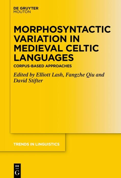 Produktbild: Morphosyntactic Variation in Medieval Celtic Languages