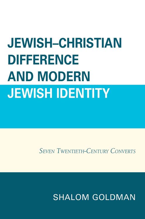 Produktbild: Jewish-Christian Difference and Modern Jewish Identity