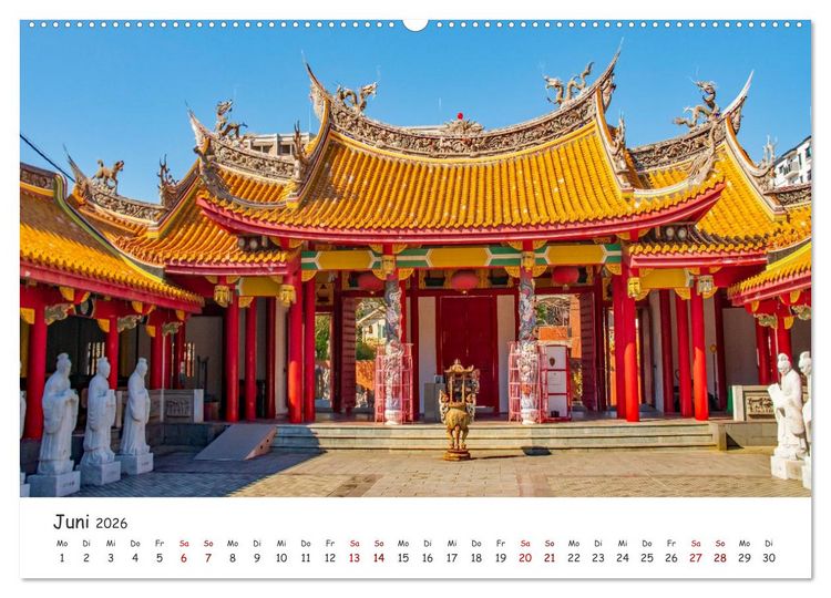 Produktbild: Japanische Tempel und Schreine (hochwertiger Premium Wandkalender 2026 DIN A2 quer), Kunstdruck in Hochglanz