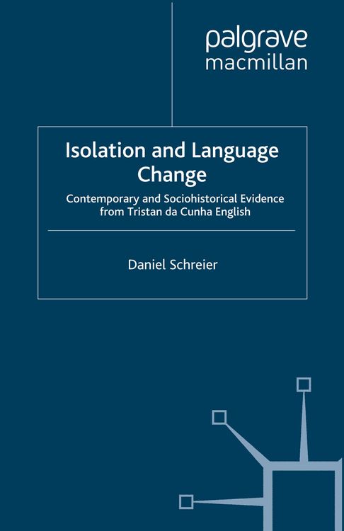 Produktbild: Isolation and Language Change