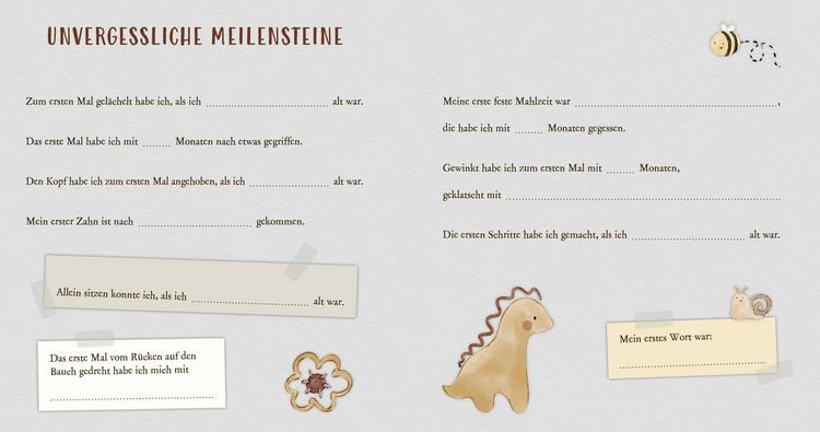 Produktbild: Babyalbum - Mein erstes Jahr