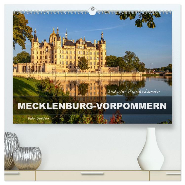 Produktbild: Deutsche Bundesl&auml;nder - Mecklenburg-Vorpommern (hochwertiger Premium Wandkalender 2026 DIN A2 quer), Kunstdruck in Hochglanz