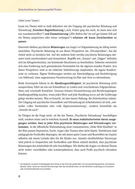 Produktbild: Psychische Erkrankungen im Kita-Team
