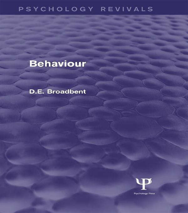 Produktbild: Behaviour (Psychology Revivals)