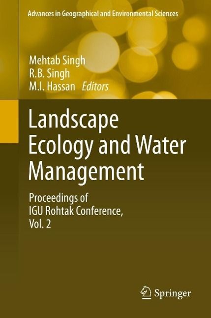 Produktbild: Landscape Ecology and Water Management