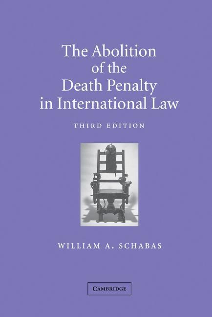 Produktbild: The Abolition of the Death Penalty in International Law