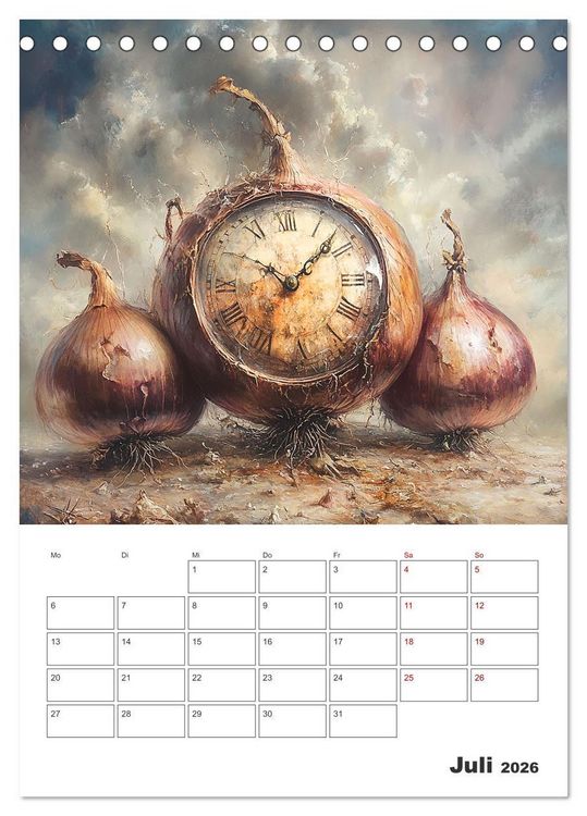 Produktbild: Gesunde Zeiten (Tischkalender 2026 DIN A5 hoch), CALVENDO Monatskalender