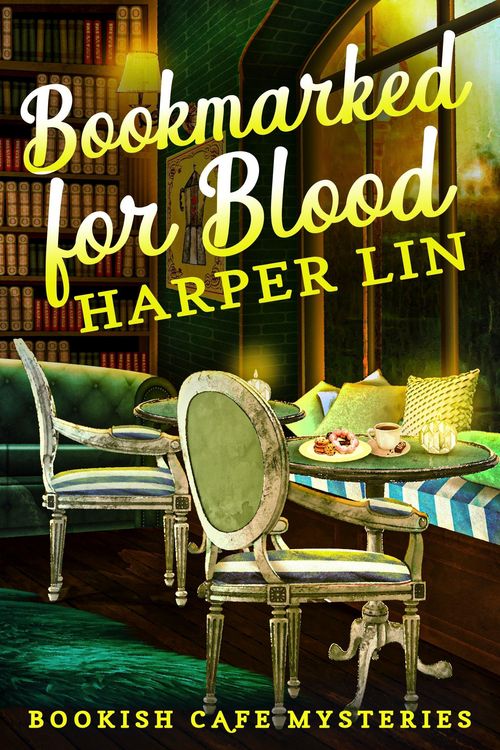 Produktbild: Bookmarked for Blood (A Bookish Cafe Mystery, #5)