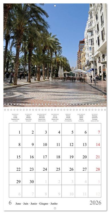 Produktbild: Costa Blanca Spain&acute;s Sun-Kissed South (Wall Calendar 2026 12 &times; 12 Inch) CALVENDO 12 Month Wall Calendar