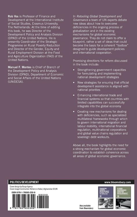 Produktbild: Retooling Global Development and Governance