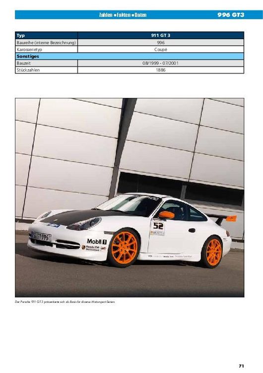 Produktbild: Das Porsche 911 Daten-Buch