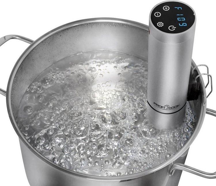 Produktbild: Profi Cook PC-SV 1159 501159 Sous Vide Stick (Vakuumgarer) Silber