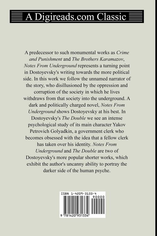 Produktbild: Notes from Underground and the Double
