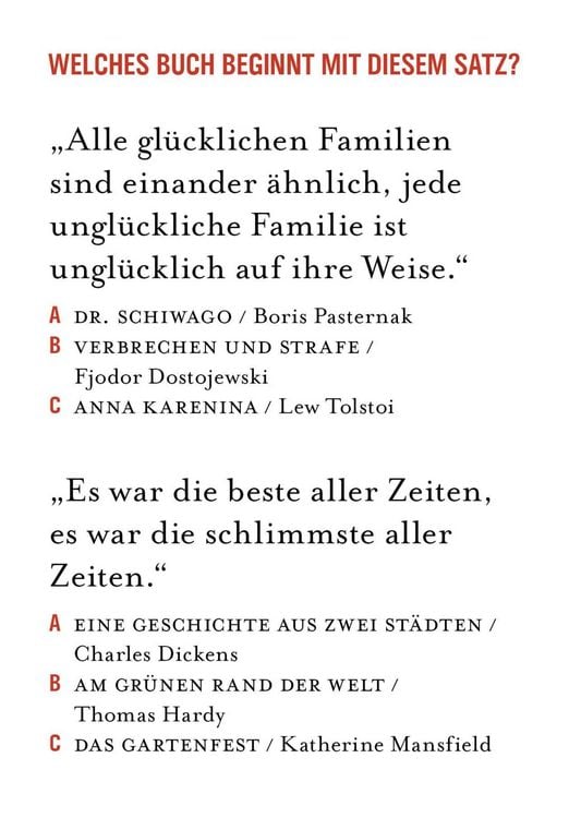 Produktbild: eat.READ.sleep - DAS B&uuml;cher-Quiz