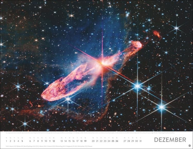 Produktbild: Das Universum Posterkalender 2027