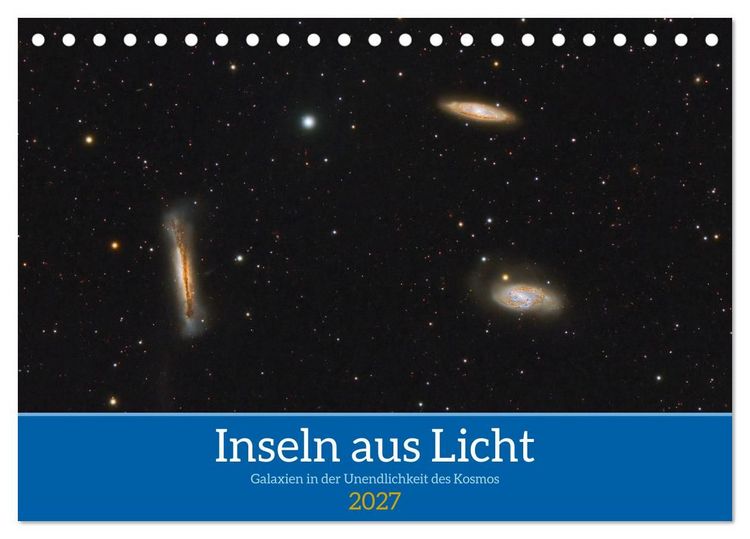 Produktbild: Inseln aus Licht (Tischkalender 2027 DIN A5 quer), CALVENDO Monatskalender