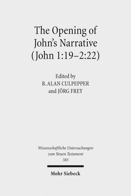 Produktbild: The Opening of John's Narrative (John 1:19-2:22)