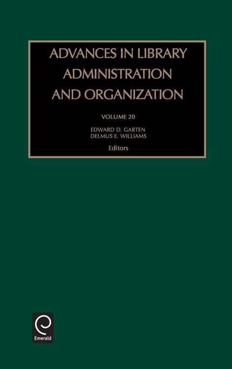 Produktbild: Advances in Library Administration and Organization