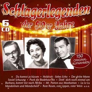 Produktbild: Schlagerlegenden der 50er Jahre - 150 Originalaufn