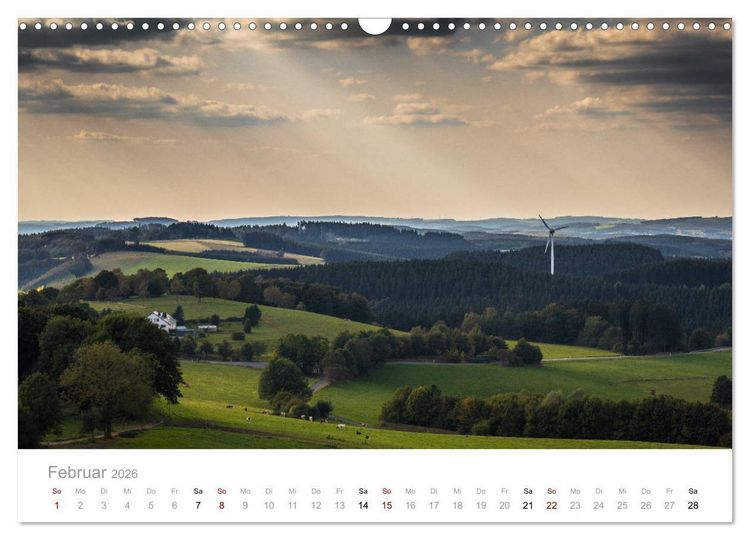 Produktbild: Sch&ouml;nes Sauerland (Wandkalender 2026 DIN A3 quer), CALVENDO Monatskalender