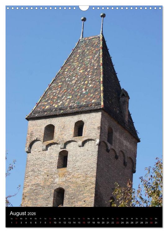 Produktbild: Ulm an der Donau (Wandkalender 2026 DIN A3 hoch), CALVENDO Monatskalender