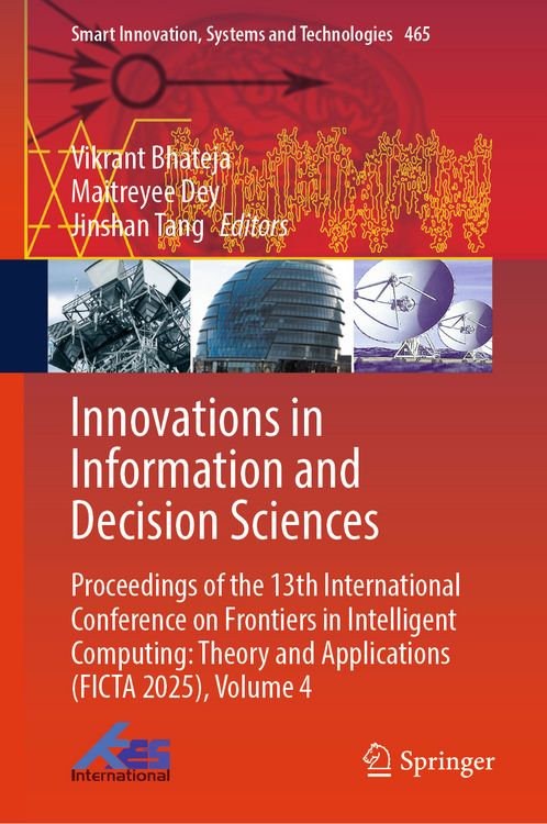 Produktbild: Innovations in Information and Decision Sciences