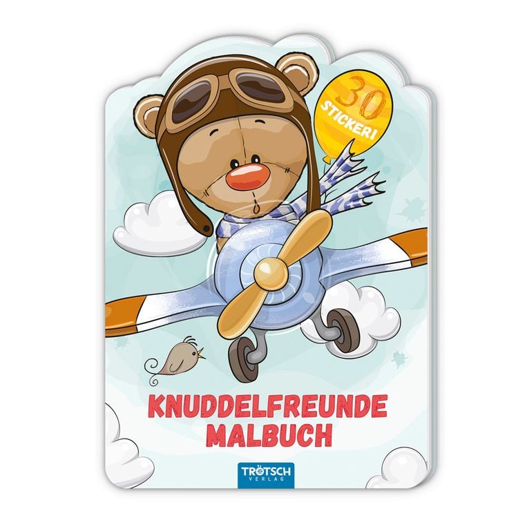 Produktbild: Tr&ouml;tsch Malbuch Knuddelfreunde-Malbuch