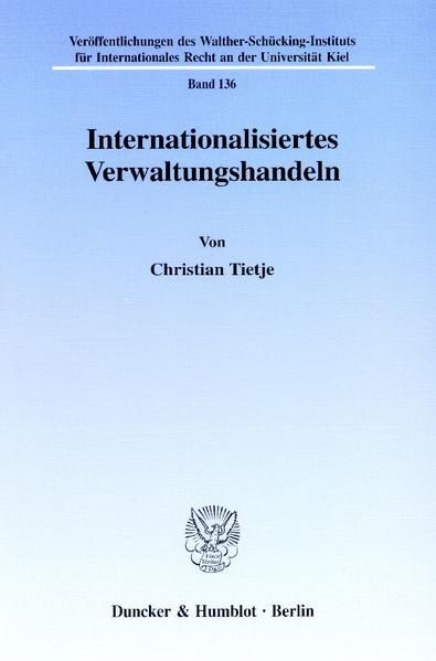 Produktbild: Internationalisiertes Verwaltungshandeln.