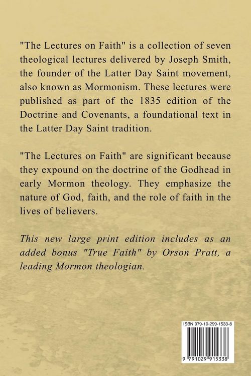 Produktbild: The Lectures on Faith