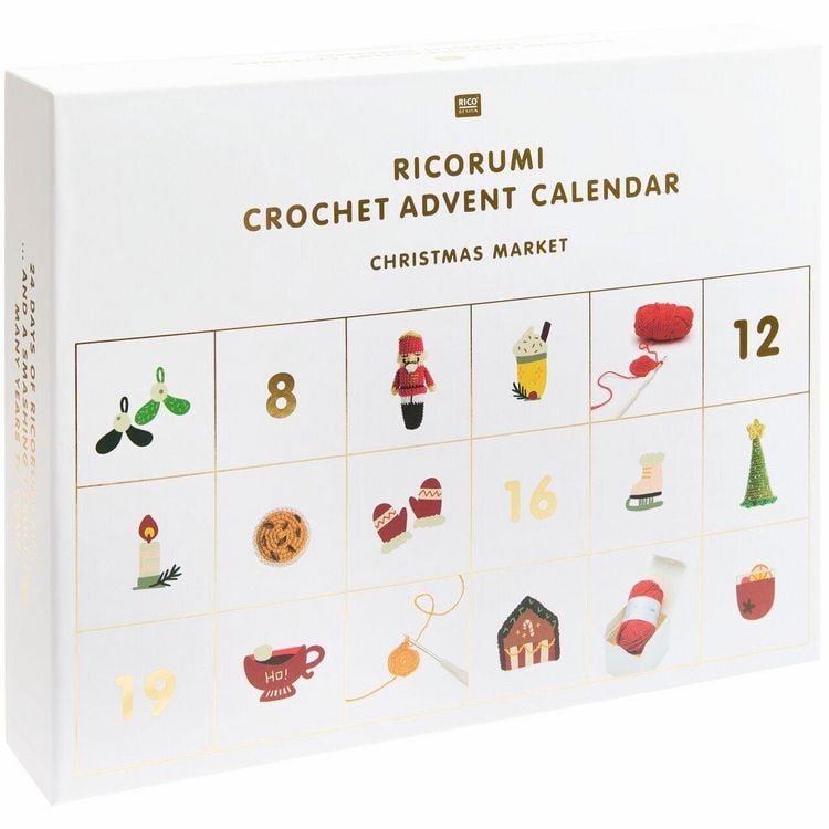 Produktbild: Ricorumi Adventskalender "Weihnachtsmarkt"