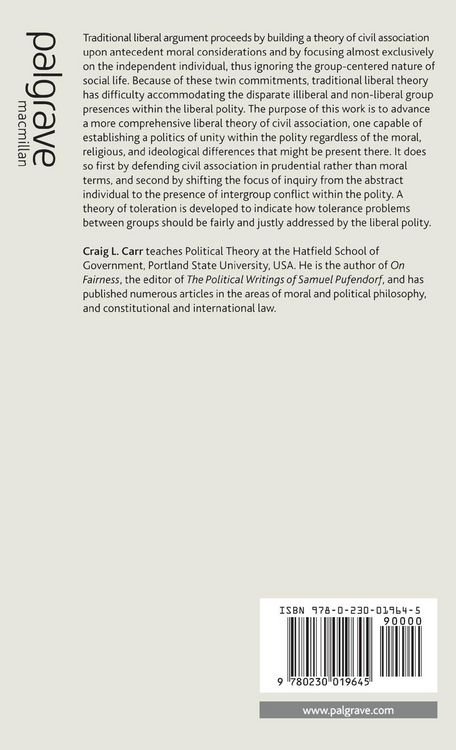 Produktbild: The Liberal Polity