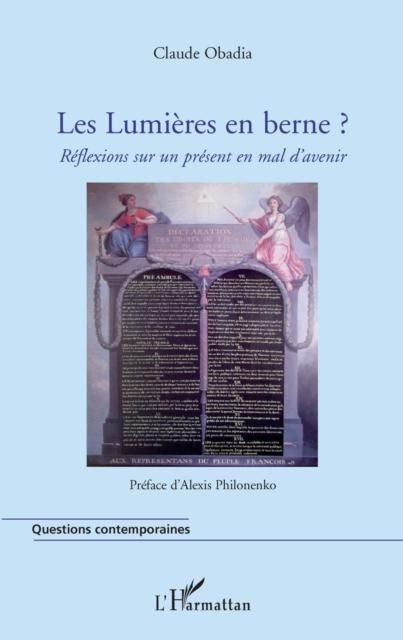 Produktbild: Les lumiEres en berne ? - reflexions sur un present en mal d