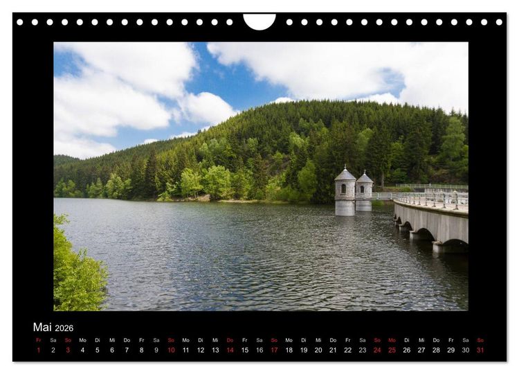 Produktbild: Impressionen aus dem Harz (Wandkalender 2026 DIN A4 quer), CALVENDO Monatskalender