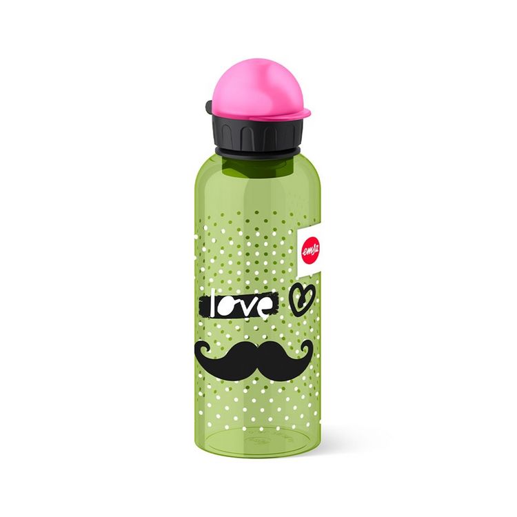 Produktbild: EMSA TEENS TRITAN Trinkflasche 0,6L Moustache TEENS TRITAN Trinkflasche 0,6L Moustache