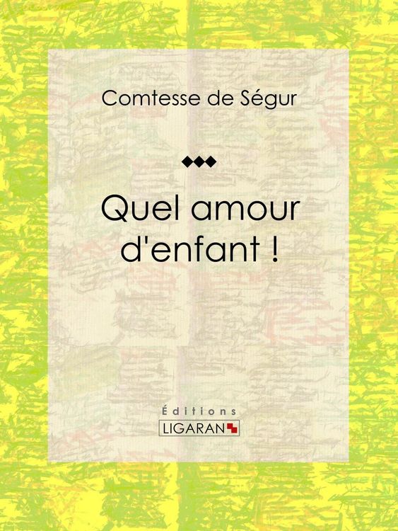 Produktbild: Quel amour d'enfant !