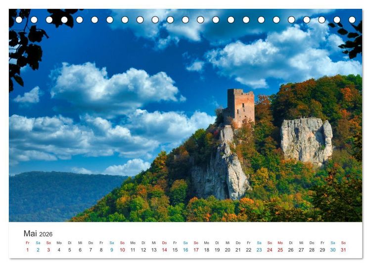 Produktbild: Rund um N&uuml;rtingen (Tischkalender 2026 DIN A5 quer), CALVENDO Monatskalender