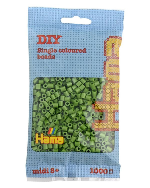Produktbild: HAMA Beutel mit Perlen Helle Olive 1000 St&uuml;ck