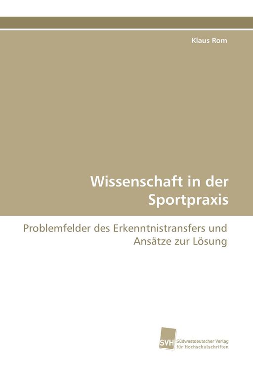 Produktbild: Wissenschaft in der Sportpraxis