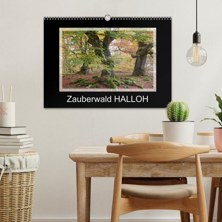 Produktbild: Zauberwald HALLOH (Wandkalender 2026 DIN A3 quer), CALVENDO Monatskalender