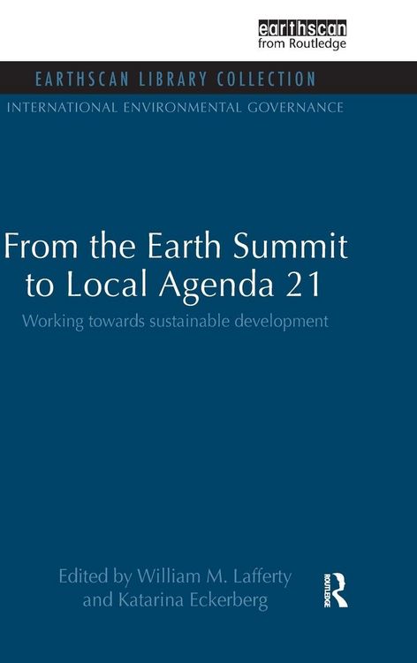 Produktbild: From the Earth Summit to Local Agenda 21