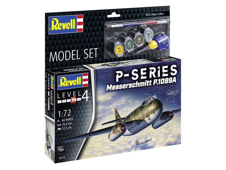 Produktbild: Modellbau Model Set Messerschmitt P.1099A - P-Series