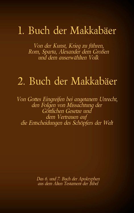 Produktbild: 1. und 2. Makkab&auml;er
