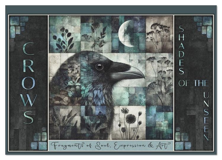 Produktbild: Crows. Shades of the Unseen. Art. (Wall Calendar 2026 DIN A2 landscape), CALVENDO 12 Month Wall Calendar