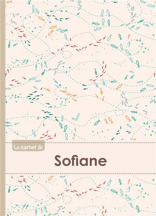 Produktbild: Carnet sofiane lignes,96p,a5
